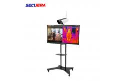 China Vertical Walk Through Temperature Scanner Human Thermometer Detector Ull Screen supplier