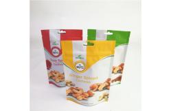 China Matte Aluminum Foil Custom Accepted Stand up Pouches with Zipper supplier