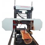 horizontal cheap bandsaw mill with electric/diesel/petrol engine power