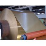 Golden Epoxy & Hydrophilic Coated Aluminium Fins Alooy 8079 Temper O 0.2MM With Various Width