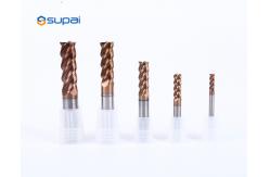 China Stainless Steels CNC Lathe Machining End Mills With Customized Overall Length supplier