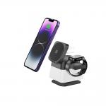 4-in-1 Rotational Foldable Wireless Charger With RGB Light for sale