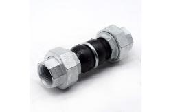 China 10.0Mpa Screw rubber joint Double Sphere EPDM Threaded Expansion Joint supplier