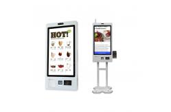 China 23'' Screen Payment Terminal Kiosk For Restaurant supplier