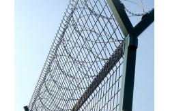 China 2m-3m Airport Fence with 50mm-100mm Post Hole for Security supplier