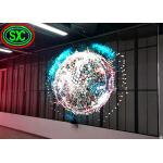 P10 Outdoor transparent led curtain screen for Window , 75% Transparency for sale