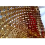 4x4mm Aluminium Metal Flake Fabric In Gold Used As Auxiliary Material for sale