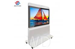 China Horizontal Movable 49 Inch Indoor Digital Signage , Kiosk Interactive Touch Screen supplier