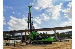 China 51m 220kNm Hydraulic Rotary Piling Rig Auger Drilling Machine 34.3MPa supplier