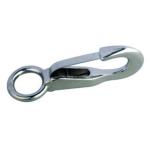 Zinc diecast square eye fix snap hook