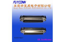 China 50pin Female PCB Right Angle Centronics RJ21 Connector for PCB Board supplier