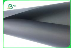China 100% Wood Pulp Laminated Solid Black Cardboard For Hard Book Cover supplier