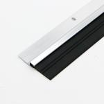 Screw Fixed 43mm Height Door Bottom Seal Strip With PVC Rubber