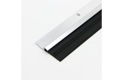 China Screw Fixed 43mm Height Door Bottom Seal Strip With PVC Rubber supplier