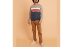 China Custom Embroidered Blank Oversized Sweatshirts Crewneck For Spring supplier