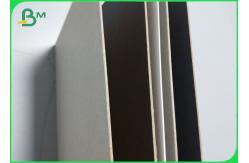 China 1MM 2MM Thickness Grey Chipoard Black Back Strong Deflection supplier