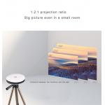 LED Home Cinema Theater Digital Movie Projectors 4k 3D DLP Office UFO Shaped for sale