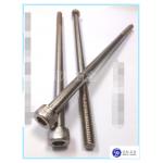 12.9 Grade Extra Long Electrical Socket Screws 200mm Nickelplated for sale