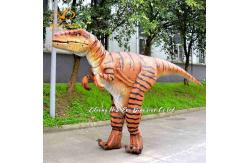 China Animatronic Simulated Realistic Dinosaur Costume for Amusement Theme Park supplier