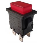 Silver Alloy Contacts Push Button Electrical Switch LC83-4 Electrical 10000 Cycles for sale