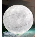 Popular decoration advertising inflatable moon large led inflatable hanging planets