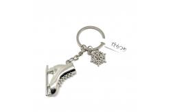 China Personalized Metal Keychain Campaign Bone Shape for Everyday Key Holding supplier