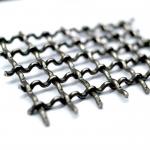 Crimped Wire Mesh 304 316 Stainless Steel square Mesh Welded Wire Mesh Rolls Aperture 1.3-50mm for sale