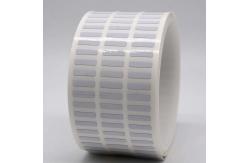 China 12.5mmx3mm 1.5mil White Gloss High Temperature Resistant Polyimide Label supplier