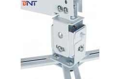 China Aluminum Alloy Retractable Projector Ceiling Mount Bracket For School Classroom supplier