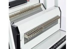 China Double Loop Wire And Plastic Spiral Coil Punching Binding Machine supplier