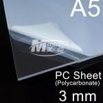 High Transparency 3mm Clear Polycarbonate Sheet UV Resistant for sale