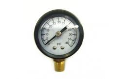 China SS 1.5 Inch NPT 60psi Air Pressure Gauge M20*15 Thread supplier