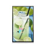 Ultra Thin Wall Mounted Digital Signage 32 AC100-240V For HD Advertising Playing for sale