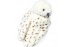 China Head Rotatable White Feather Eagle Plush Toy 25cm supplier