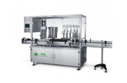China Six Pump 2700BPH 20ml Automatic Induction Sealing Machine supplier