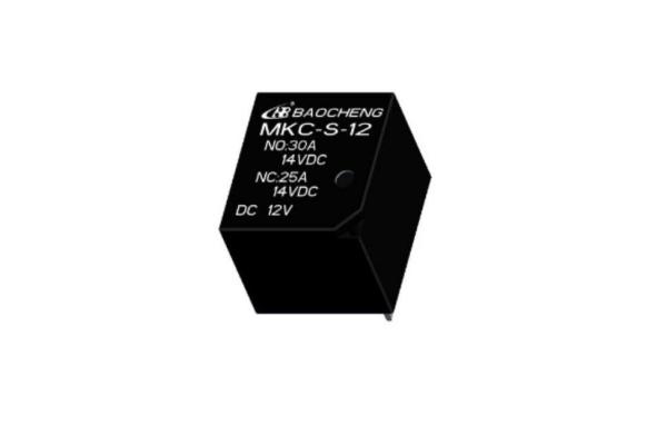 PCB Mount Sealed Universal Automotive Relay EV Charging 12V 30A SPDT Relay