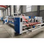 Stitching Folding And Gluing Corrugated Carton Box Machine Adjustable Speed for sale