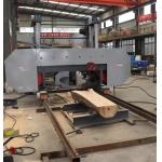 Large Wood Working Portable Horizontal Band Sawmill Log Cutting Machine