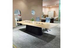 China Wooden Meeting Room Table And Chairs Large Conference Table For Manager supplier