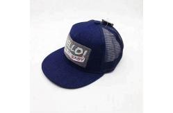 China Custom Made Foam Mesh Trucker Cap , 6 Panel Blank Style Kids Trucker Hat supplier
