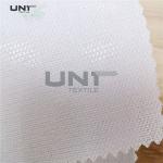 Cotton Cap Woven Fusible Interlining Hard LDPE Glue For Hats
