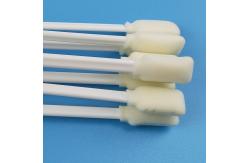 China PP Stick Double Head Foam Tip Swabs For Printer Cleaning supplier