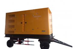 China ISO9001 Mobile Diesel Generator Set With Marathon Alternator supplier