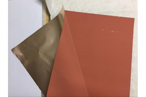 Red 12um Thin Graphene Copper Metal Sheets Roll For Electronic