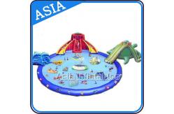 China Super Fun Inflatable Water Park , Amusement Park Games Equipment supplier