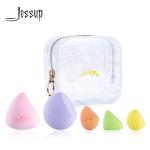 Latex Free Jessup 5pcs Beauty Blender Makeup Puff Sponge for sale