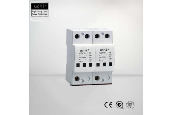 Telecommunications Class 1 Surge Arrester , Class 2 Surge Arrester OBV10-I-15