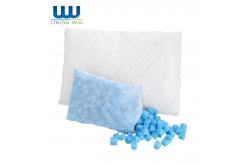 China Shredded Memory Foam Pillow Supportive For Side Stomach Back Sleepers supplier
