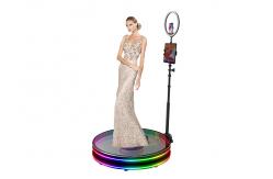 China Customized Logo Camera Photo Booth With Flight Case Package With Red Carpet supplier