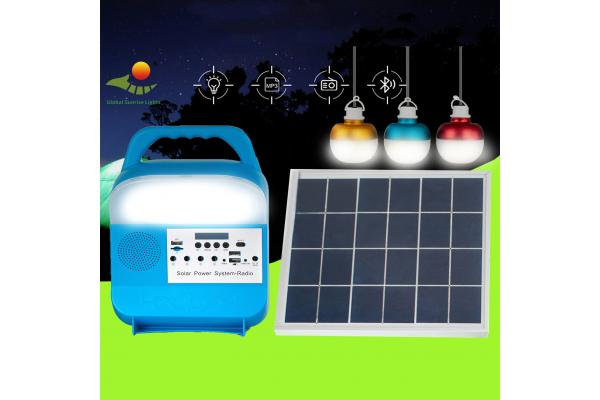 IP65 Waterproof Solar Emergency Alarm Light 8000mAh With Motion Sensor